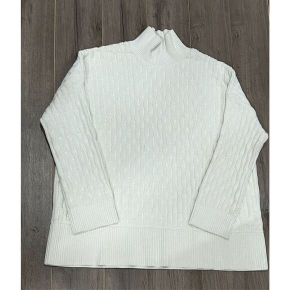 Lululemon Cable-Knit Oversized Crewneck LARGE - Picture 2 of 5